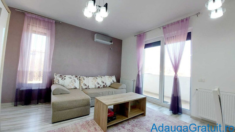 Apatament 2 camere, de inchiriat, apartament nou, model open space in Giroc