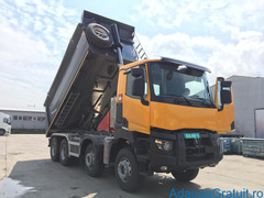Angajez sofer basculanta 8x4 si trailer